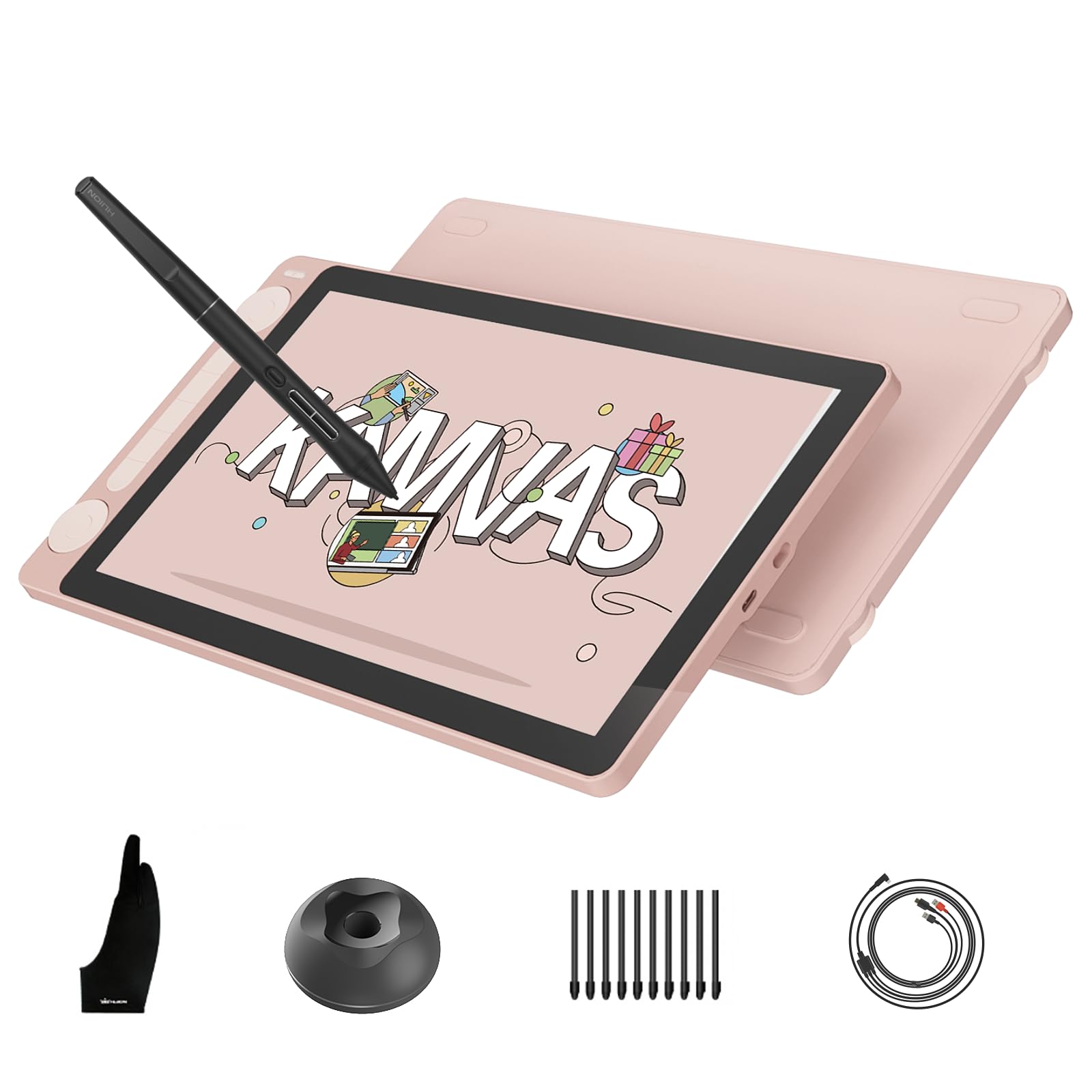 HUION Kamvas 13 (Gen 3) Drawing Tablet with Screen, Full-Laminated